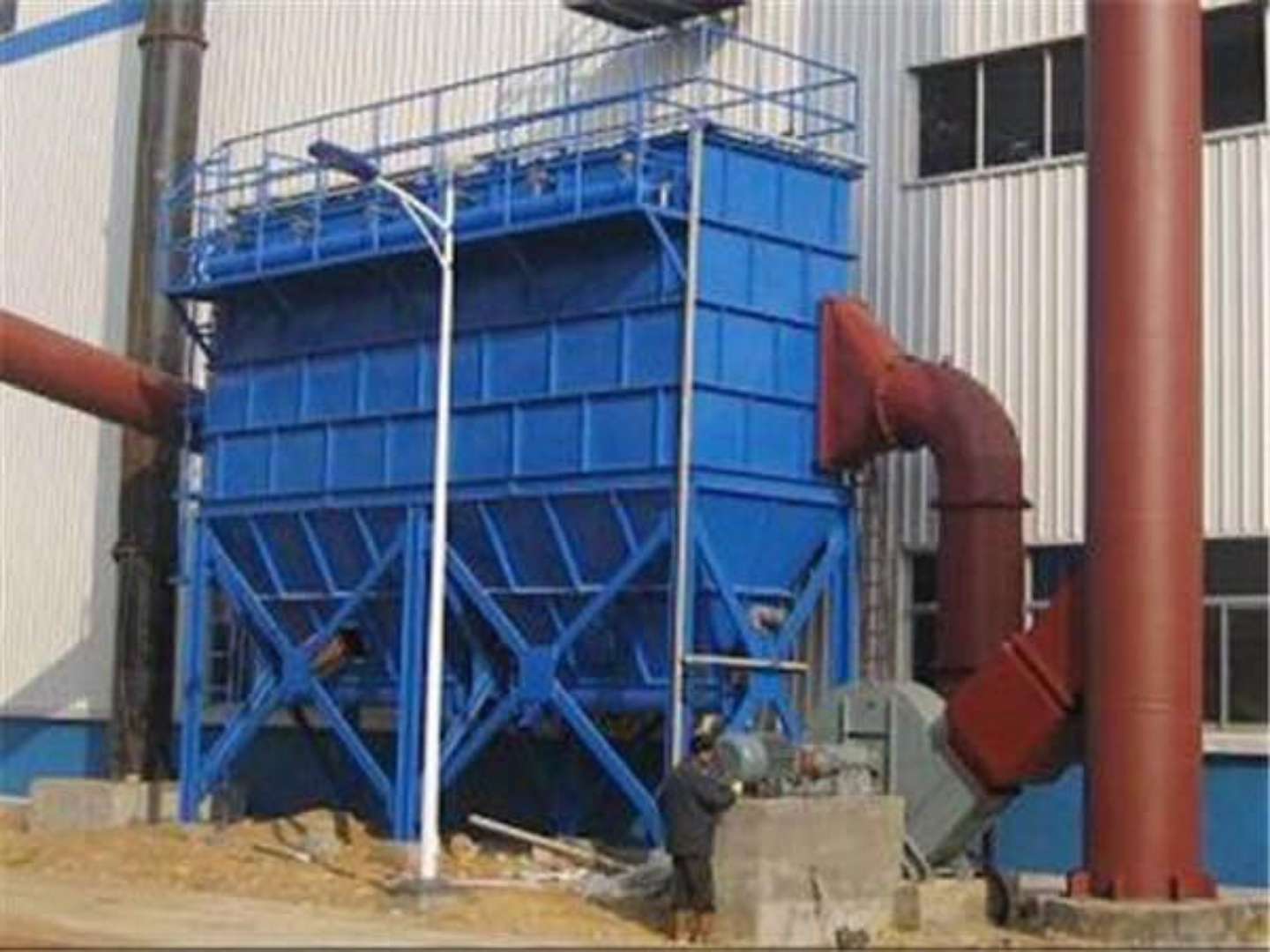 旋風(fēng)布袋除塵器